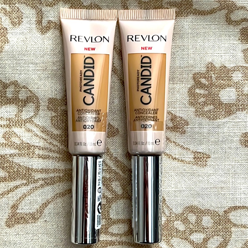 Revlon 2 Pack Photoready Candid Antioxidant Concealer 020 Bisque NWT